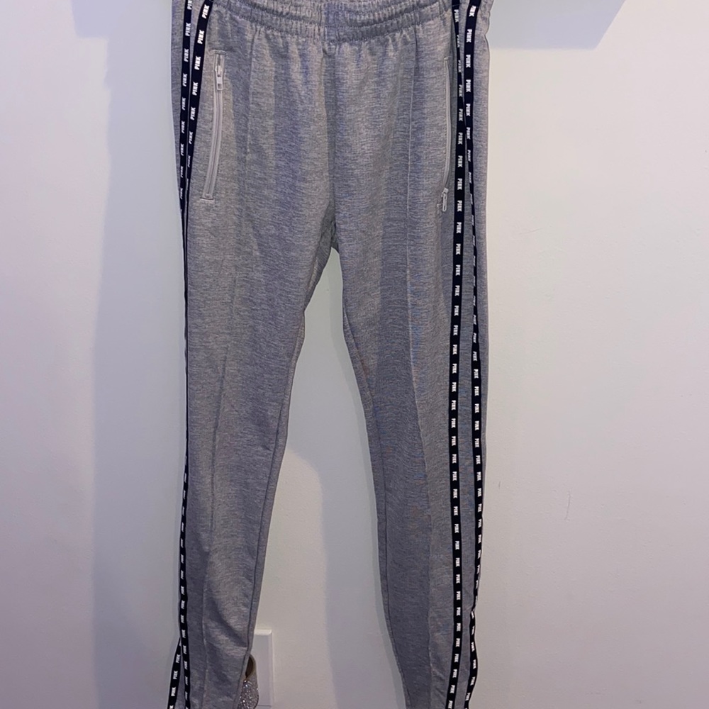 PINK joggers with side pockets